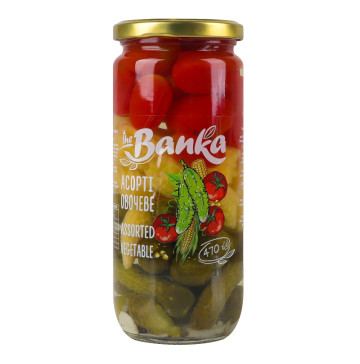 Асорті овочеве Тріо the Banka с/б 470г