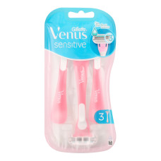 Станок для гоління жіночий одноразовий Sensitive Venus Gillette 3шт