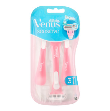 Станок для гоління жіночий одноразовий Sensitive Venus Gillette 3шт