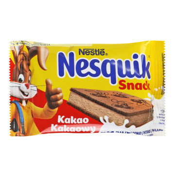 Тістечко бісквітне з какао-молочною начинкою Nesquik м/у 26г