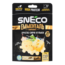 Кульки сирні хрусткі Емменталь Sneco д/п 28г