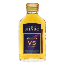 Бренді 0.1л 40% виноградний VS Y.P Classic Shabo пл