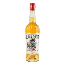 Напій спиртний 0.5л 35% з ромом Spiced Gold Black Roger пл Напій спиртний 0.5л 35% з ромом Spiced Gold Black Roger пл