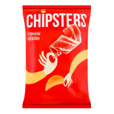 Чипси картопляні Бекон Chipster's м/у 60г