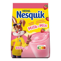 Суміш суха для приготування напою зі смаком полуниці Milk-Mix Nesquik м/у 350г