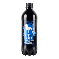 Напій енергетичний безалкогольний сильногазований Power Pit Bull п/пл 0.5л Напій енергетичний безалкогольний сильногазований Power Pit Bull п/пл 0.5л