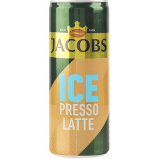 Напій молочний з кавою IcePresso Latte Jacobs з/б 250мл