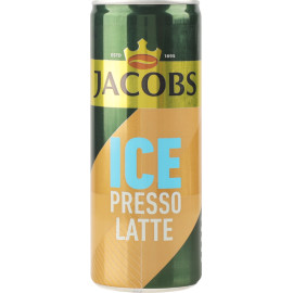 Напій молочний з кавою IcePresso Latte Jacobs з/б 250мл