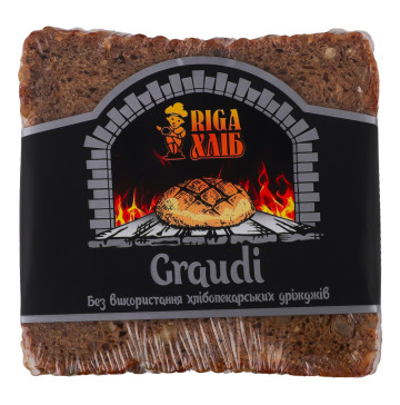 Хліб нарізний формовий Graudi Riga Хліб м/у 300г Хліб нарізний формовий Graudi Riga Хліб м/у 300г