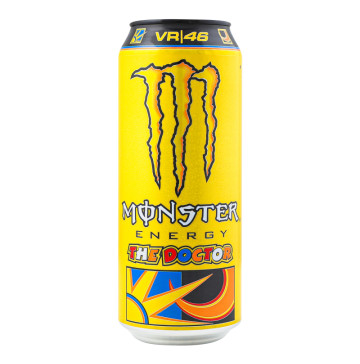 Напій енергетичний безалкогольний сильногазований The Doctor Monster Energy з/б 500мл