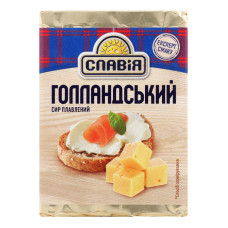 Сир плавлений 45% Голландський Славія м/у 70г