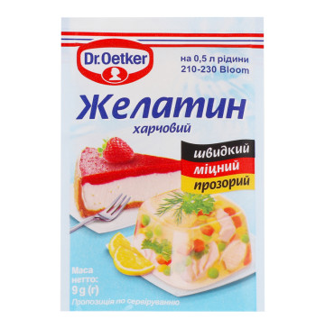 Желатин харчовий Dr. Oetker м/у 9г