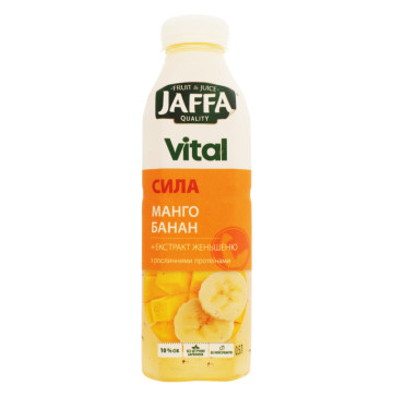 Напій соковий манго банан + екстракт женьшеню Сила Jaffa Vital п/пл 0.5л