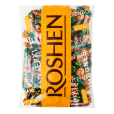Цукерки глазуровані шоколадною глазур'ю Ліщина Roshen м/у 1кг