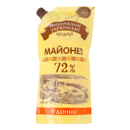 Майонез 72% Файний Національні українські традиції д/п 300г