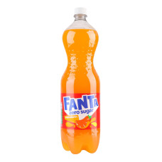 Напій безалкогольний сильногазований Mandarin Zero sugar Fanta п/пл 1.25л