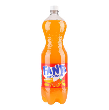 Напій безалкогольний сильногазований Mandarin Zero sugar Fanta п/пл 1.25л