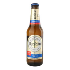 Пиво 0.33л 0.05% безалкогольне світле пастеризоване Premium Fresh Warsteiner пл