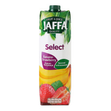 Нектар бананово-полуничний Select Jaffa т/п 0.95л