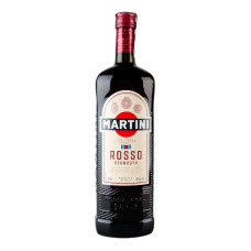 Вермут 1л 15% червоний солодкий Rosso Martini пл