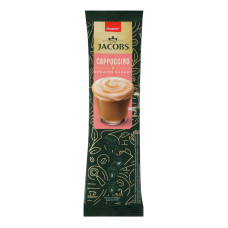 Напій кавовий розчинний зі зменшеним вмістом цукру Cappuccino Jacobs м/у 14г
