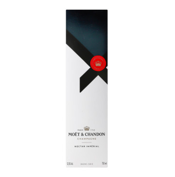 Шампанське 0.75л 12.5% біле напівсухе Nectar Imperial Moet&Chandon к/у