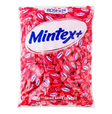 Карамель льодяникова зі смаком ягід та ментолу Berry Mintex+ м/у 1кг
