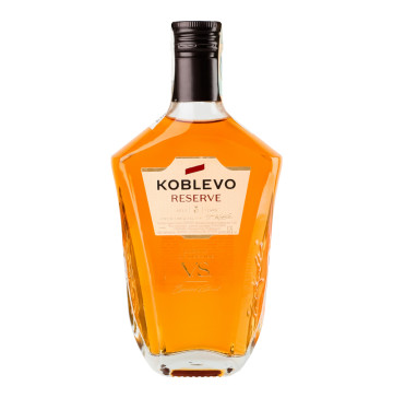 Коньяк 0.25л 40% ординарний 3 зірки V.S. Reserve Koblevo пл