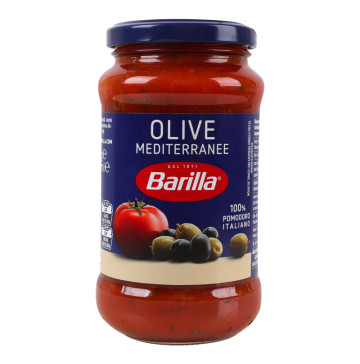 Соус томатний з оливками Olive Barilla с/б 400г