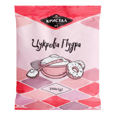 Пудра цукрова Кристал м/у 200г