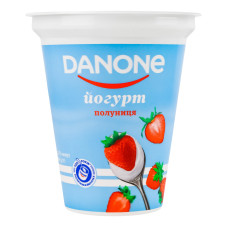 Йогурт 3.2% Полуниця Danone ст 260г