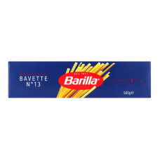 Вироби макаронні з твердих сортів пшениці Bavette №13 Barilla к/у 500г