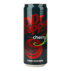 Напій безалкогольний газований вишневий Dr Pepper з/б 330мл