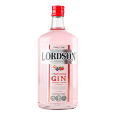 Джин 0.7л 37.5% Strawberry Lordson пл