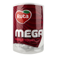 Рушник паперовий 2-х шаровий 150 листів Mega Ruta 1шт