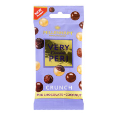 Драже у молочному та білому шоколаді з кокосом Crunch Very Peri Millennium м/у 30г