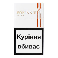 Сигарети з фільтром Sobranie Refine White 20шт