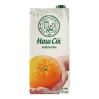 Нектар Наш Сік апельсин 0.95л