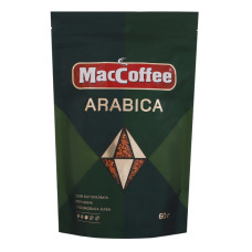 Кава розчинна сублімована Arabica MacCoffee д/п 60г