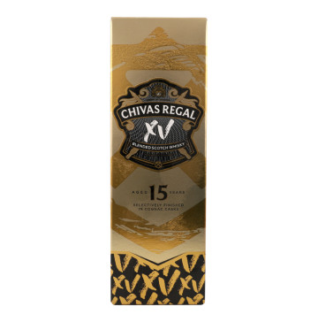 Віскі 700мл 40% шотландське купажоване 15 років Chivas Regal к/у