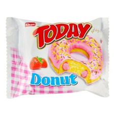 Кекс в глазурі з начинкою зі смаком полуниці Donut Today м/у 50г
