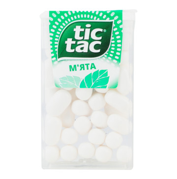 Драже М'ята Tic Tac п/у 18г