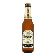 Пиво 0.33л 4.8% світле пастеризоване Premium Beer Warsteiner пл