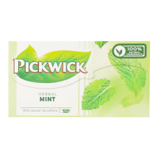 Чай м'ятний натуральний Herbal Pickwick к/у 20х1.5г