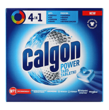 Засіб для захисту пральної машини у таблетках 4в1 Power Calgon 15шт