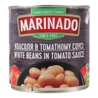 Квасоля в томатному соусі Marinado з/б 410г