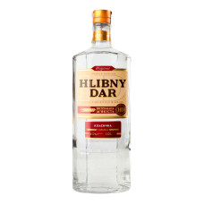 Горілка 1л 40% Класична Hlibny Dar пл