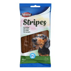Ласощі для собак з м'ясом домашніх птахів Light Stripes Trixie м/у 100г Ласощі для собак з м'ясом домашніх птахів Light Stripes Trixie м/у 100г