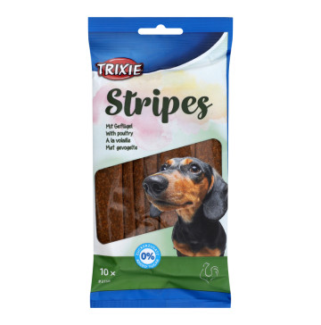 Ласощі для собак з м'ясом домашніх птахів Light Stripes Trixie м/у 100г