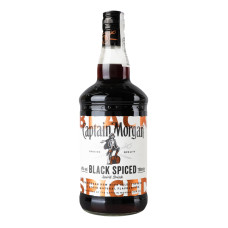Напій алкогольний 0.7л 40% на основі карибського рому Black Spiced Captain Morgan пл